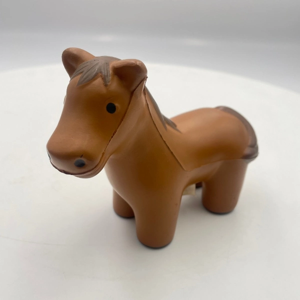 Wholesale Bulk PU Foam Toy Horse Design Promotional Animal Stress Balls