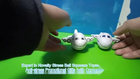 卸売 2023 飛行機ノベルティ Eudcational おもちゃカスタム飛行機形状パーソナライズされたギフト抗ストレスボール Juguetes ガジェット