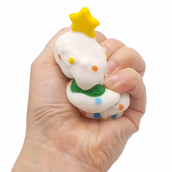 クリスマスツリー ゆっくりと上昇するスクイーズ ジャンボおもちゃ スクイーズ プロモーション ストレス リリーフ おもちゃ 10 センチメートル かわいい クリスマス ツリー ゆっくりと上昇する スクイーズ